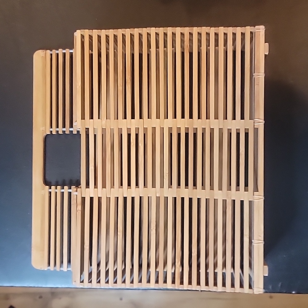 Wooden Purse See through